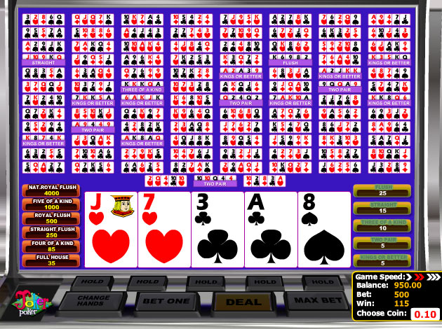 Play joker poker online, free