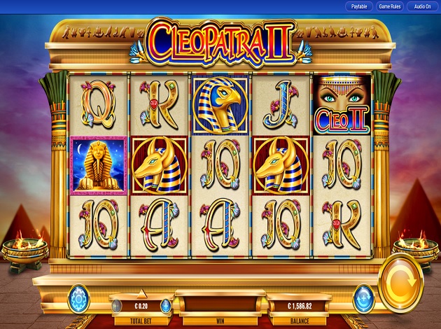 Play Cleopatra 2 Video Slot Free at Videoslots.com