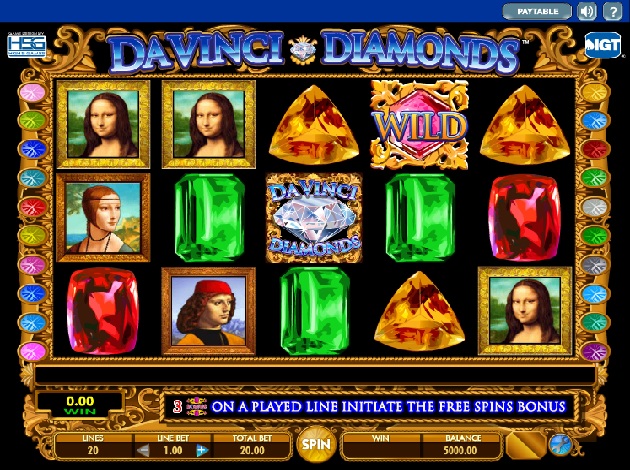 Igt davinci diamonds free slots