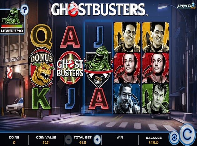 Ghostbusters slot machine online game