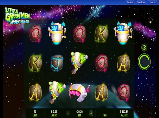 Little green men slot machine games