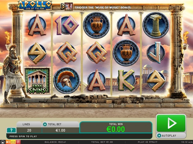 Apollo Slots Free Spins