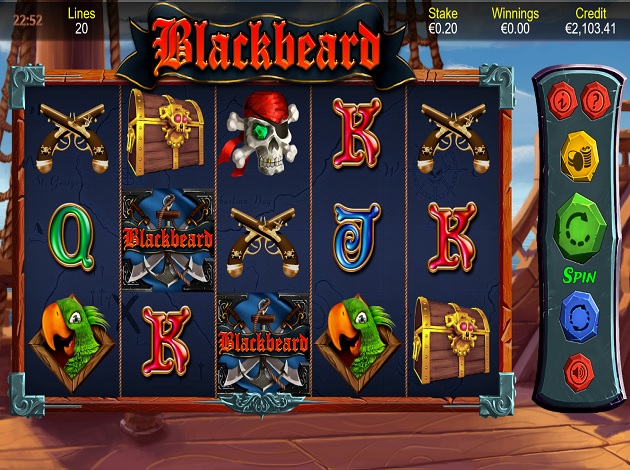 Play Blackbeard Video Slot Free at Videoslots.com