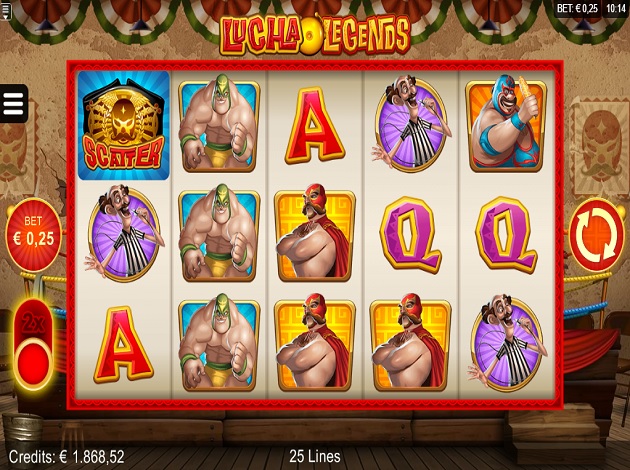 Lucha Legends Free Slot