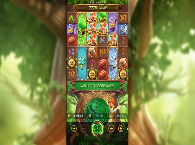 Leprechaun riches slot game