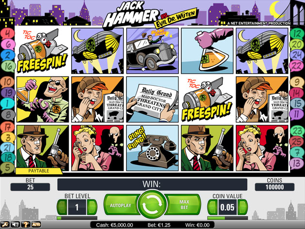 Play jack hammer free slots