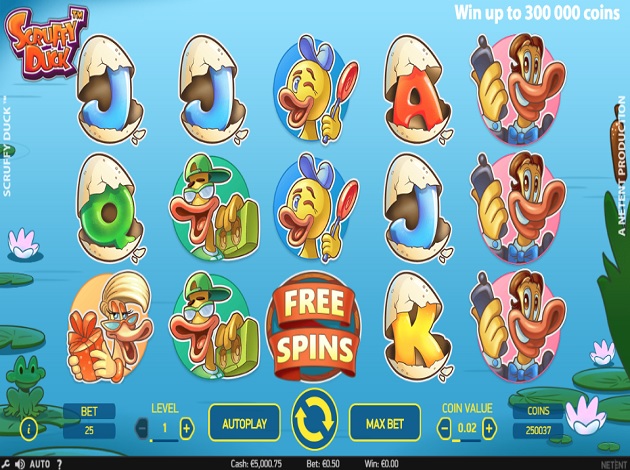 play ducks in a row slot machine