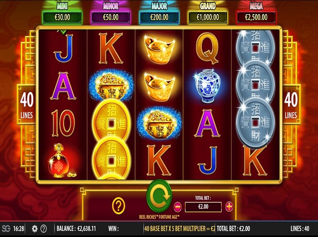 Reel riches fortune age slot