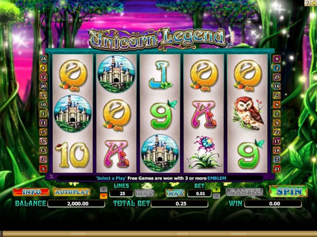 Unicorn slot games