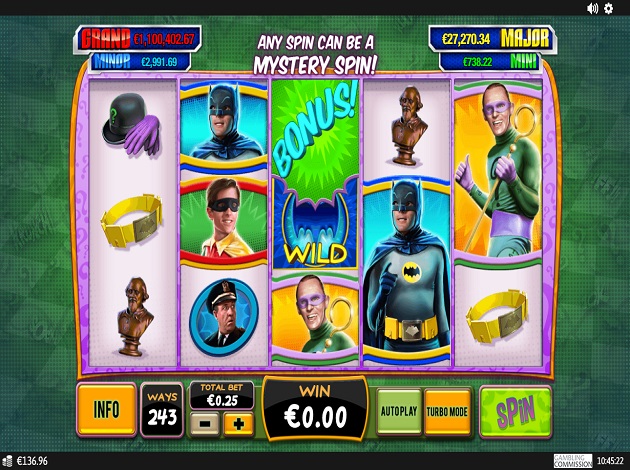 play free casino slot games online batman