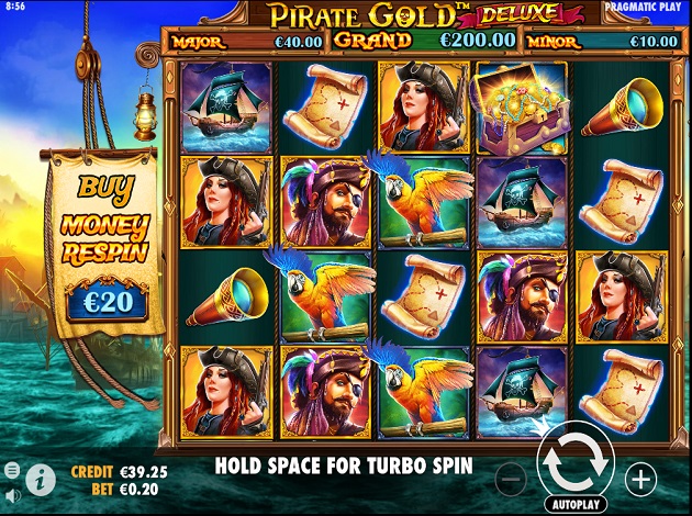 Pirate gold casino slot machine