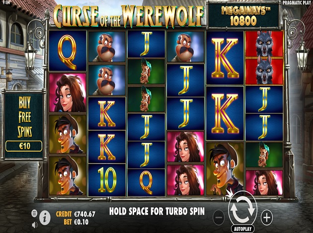 Play Curse of the Werewolf Megaways Video Slot Free at Videoslots.com