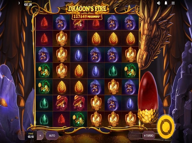 Dragon fire slot game
