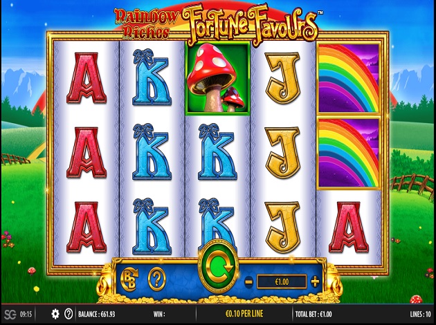 Rainbow riches slot games